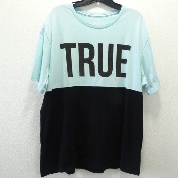 True Religion Tops - 🌵 True Religion XXL Top Tee Blue Black